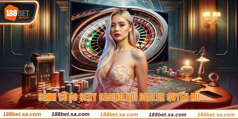 Sảnh game AE Sexy Casino có các Dealer người thật quyến rũ