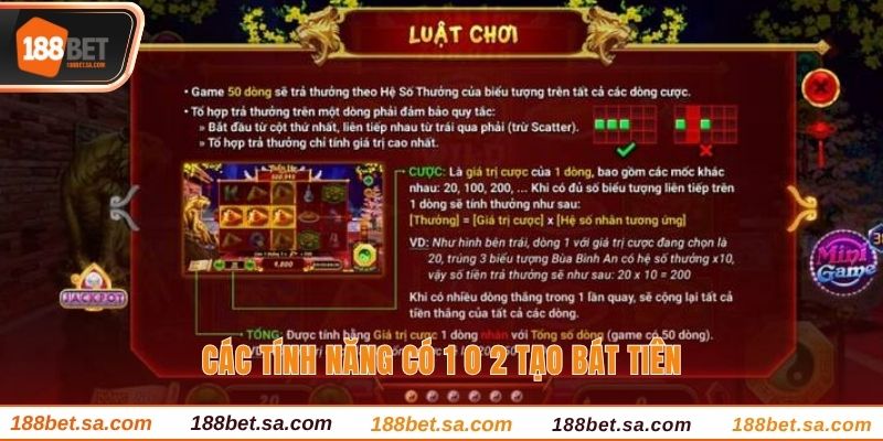 Khi bạn thu thập đủ 4 biểu tượng scatter trở lên sẽ kích hoạt vòng quay miễn phí