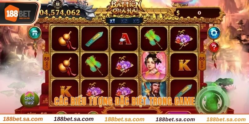 Trong game có nhiều biểu tượng đặc trưng với tỷ lệ thưởng khác nhau