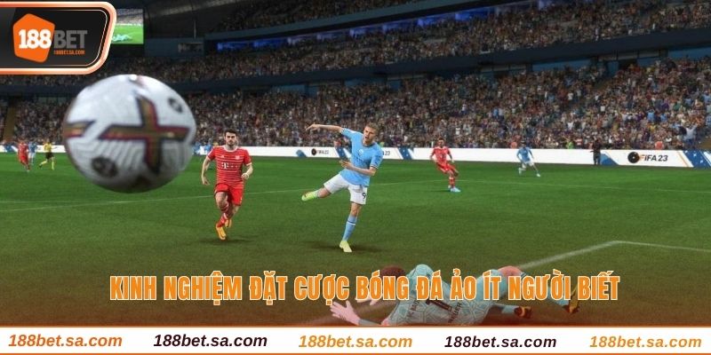 Kinh nghiệm đặt cược bóng đá ảo ít người biết